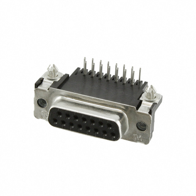 5747837-4 by TE Connectivity AMP Connectors - CONNECTOR D-SUB RCPT 15POS R/A SLDR