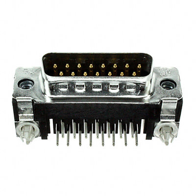 747841-4 by TE Connectivity AMP Connectors - CONNECTOR D-SUB PLUG 15POS R/A SLDR