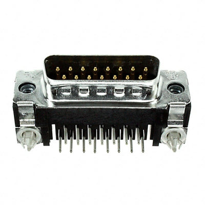 5747841-4 by TE Connectivity AMP Connectors - CONNECTOR D-SUB PLUG 15POS R/A SLDR