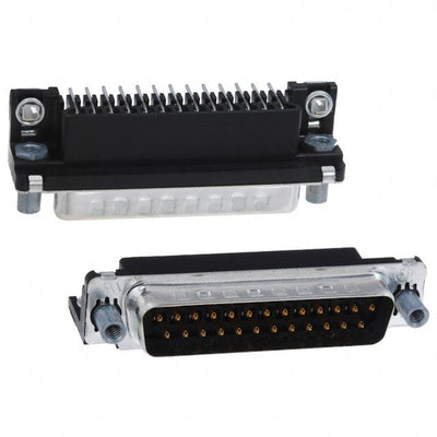 747842-5 by TE Connectivity AMP Connectors - CONNECTOR D-SUB PLUG 25POS R/A SLDR