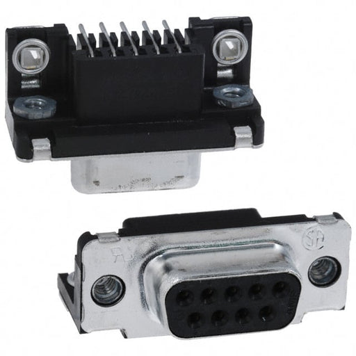 747844-3 by TE Connectivity AMP Connectors - CONNECTOR D-SUB RCPT 9POS R/A SLDR