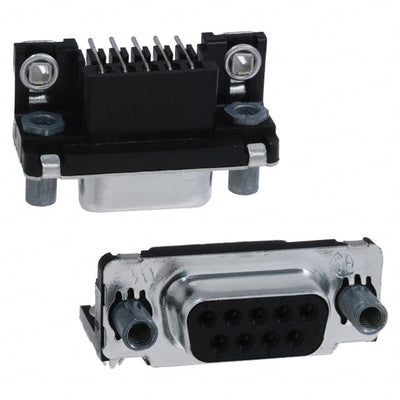 747844-5 by TE Connectivity AMP Connectors - CONNECTOR D-SUB RCPT 9POS R/A SLDR
