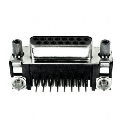 5747845-6 by TE Connectivity AMP Connectors - CONNECTOR D-SUB RCPT 15POS R/A SLDR