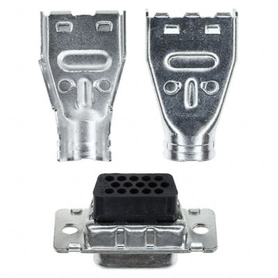 5748634-1 by TE Connectivity AMP Connectors - CONNECTOR D-SUB HD HOUSING RCPT 15POS