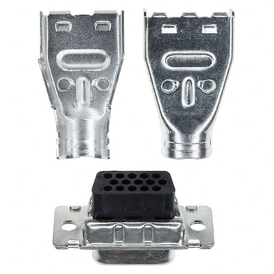748634-1 by TE Connectivity AMP Connectors - CONNECTOR D-SUB HD HOUSING RCPT 15POS