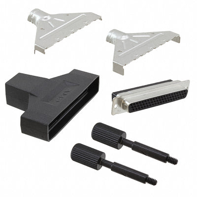 748642-1 by TE Connectivity AMP Connectors - CONNECTOR D-SUB HD HOUSING RCPT 62POS