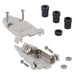 748676-1 by TE Connectivity AMP Connectors - CONNECTOR BACKSHELL 9POS 180DEG SHLD