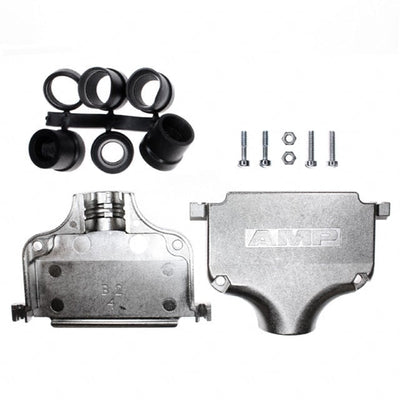 748676-4 by TE Connectivity AMP Connectors - CONNECTOR BACKSHELL 37POS 180DEG SHLD