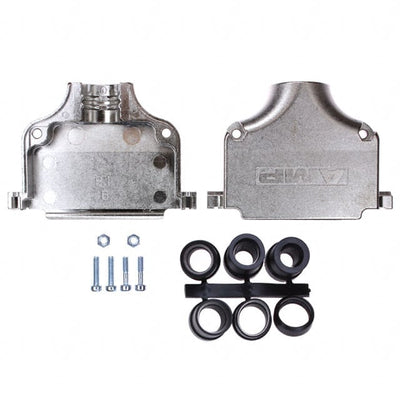 748676-5 by TE Connectivity AMP Connectors - CONNECTOR BACKSHELL 50POS 180DEG SHLD