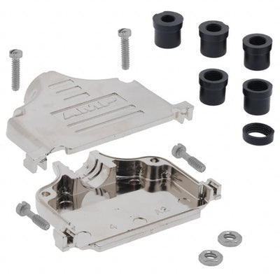 748677-4 by TE Connectivity AMP Connectors - CONNECTOR BACKSHELL 37POS 180DEG SHLD