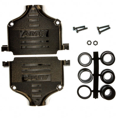 748677-5 by TE Connectivity AMP Connectors - CONNECTOR BACKSHELL 50POS 180DEG SHLD