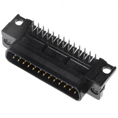 5748865-3 by TE Connectivity AMP Connectors - CONNECTOR D-SUB PLUG 25POS R/A SLDR