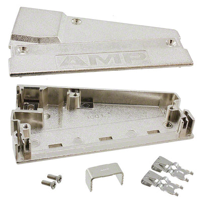 749206-1 by TE Connectivity AMP Connectors - CONNECTOR BACKSHELL 100POS 75DEG SHLD