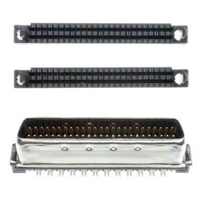749621-5 by TE Connectivity AMP Connectors - CONNECTOR D-TYPE PLUG 50POS IDC
