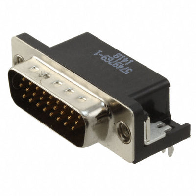 5749769-1 by TE Connectivity AMP Connectors - CONNECTOR D-SUB HD PLUG 26P R/A SLDR