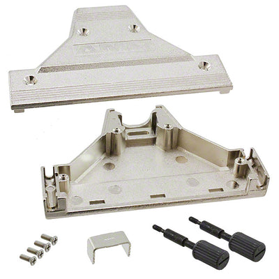 749854-1 by TE Connectivity AMP Connectors - CONNECTOR BACKSHELL 100P 180DEG SHLD