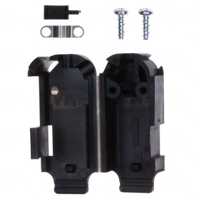 750100-1 by TE Connectivity AMP Connectors - CONNECTOR BACKSHELL 9P 120/180DEG BLK