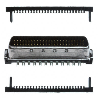 5750913-5 by TE Connectivity AMP Connectors - CONNECTOR D-TYPE PLUG 50POS IDC