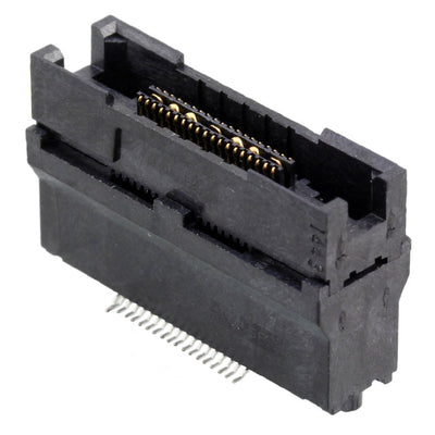 5767130-1 by TE Connectivity AMP Connectors - CONNECTOR RECPT 38POS SMD GOLD