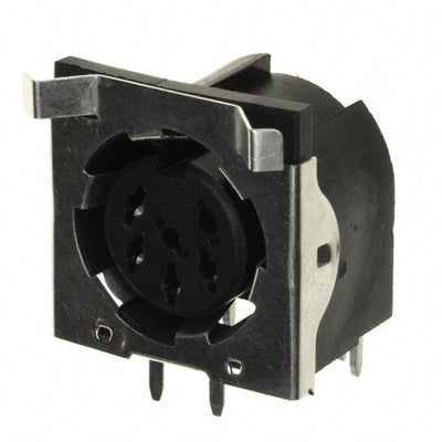 5786676-1 by TE Connectivity AMP Connectors - CONNECTOR RECPT FMALE DIN 6POS SOLDER