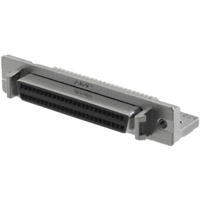 5787394-5 by TE Connectivity AMP Connectors - CONNECTOR D-TYPE RCPT 50POS R/A SLDR