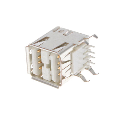 5787617-3 by TE Connectivity AMP Connectors - CONNECTOR RECPT USB2.0 TYPEA STACK R/A