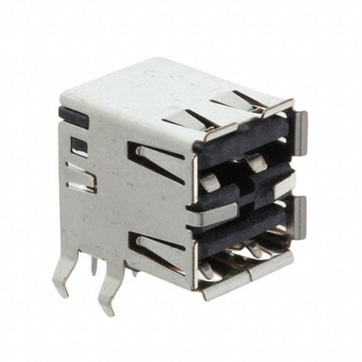 5787745-4 by TE Connectivity AMP Connectors - CONNECTOR RECPT USB2.0 TYPEA STACK R/A
