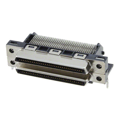 5787962-2 by TE Connectivity AMP Connectors - CONNECTOR STCK RCPT 68/68P R/A SOLDER