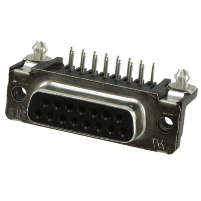 5788798-1 by TE Connectivity AMP Connectors - CONNECTOR D-SUB RCPT 15POS R/A SLDR