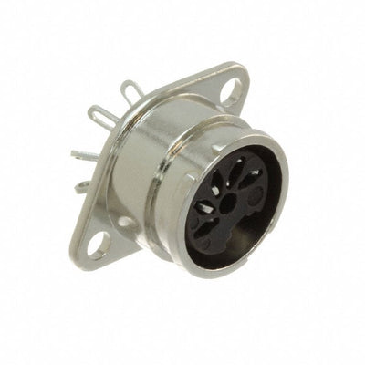 57HB5FX by Switchcraft Inc. - CONNECTOR RECPT FMALE DIN 5P SOLDER