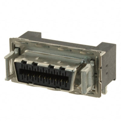 58368-112110LF by Amphenol ICC (FCI) - CONNECTOR RECPT 8POS SLD R/A SMD