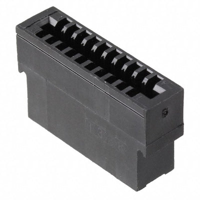583717-1 by TE Connectivity AMP Connectors - CONNECTOR CARDEDGE HSG 20POS .100 BLK