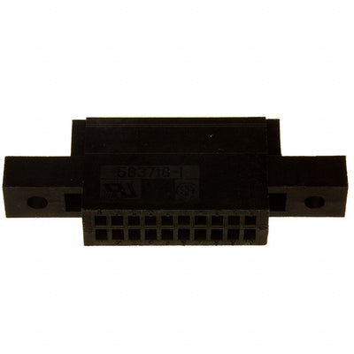 583718-1 by TE Connectivity AMP Connectors - CONNECTOR CARDEDGE HSG 20POS .100 BLK
