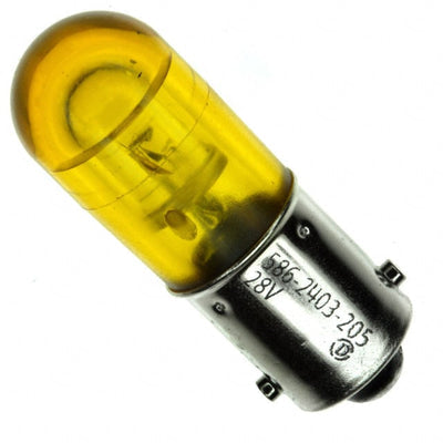 5862403205F by Dialight - BASED LED T3 1/4 AMB 28V NONPOL
