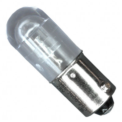 5862406205F by Dialight - BASED LED T3 1/4 WHT 28V NONPOL