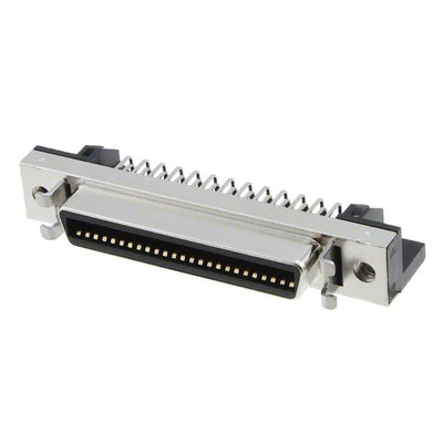 5917738-7 by TE Connectivity AMP Connectors - CONNECTOR RECPT 50POS R/A SOLDER