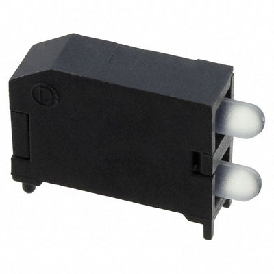 5922927313F by Dialight - LED CBI PRISM BLVL GRN/YW TR SIL