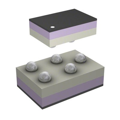 BALF-NRF01D3 by STMicroelectronics - BALUN 2.4GHZ-2.5GHZ 50/50 5UFBGA