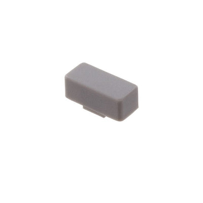 5JGRY by E-Switch - CAP PUSHBUTTON RECTANGULAR GRAY