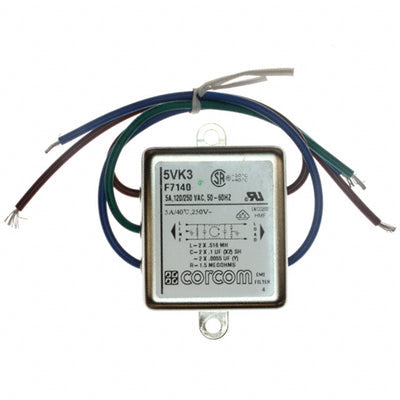 5VK3 by TE Connectivity Corcom Filters - LINE FILTER 250VAC 5A CHASS MNT