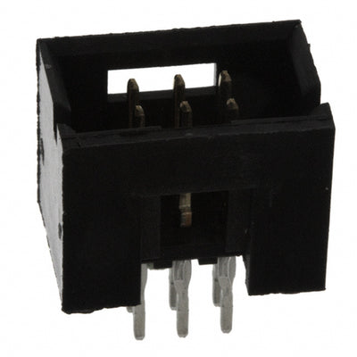 6-102557-0 by TE Connectivity AMP Connectors - CONNECTOR HEADER VERT 6POS 2.54MM