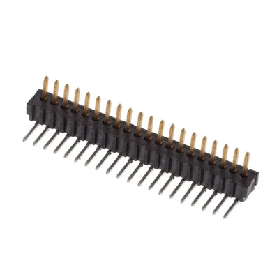 6-104186-1 by TE Connectivity AMP Connectors - CONNECTOR HEADER R/A 20POS 1.27MM