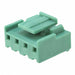 6-1123722-4 by TE Connectivity AMP Connectors - CONNECTOR PLUG HSG 4POS 3.96MM