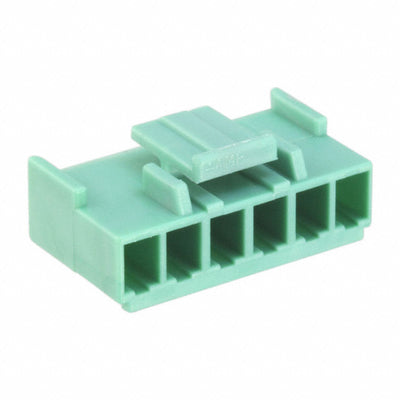 6-1123722-6 by TE Connectivity AMP Connectors - CONNECTOR PLUG HSG 6POS 3.96MM