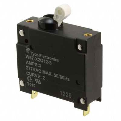 W67-X2Q12-3 by TE Connectivity Potter & Brumfield Relays - CIR BRKR MAG-HYDR 3A 277VAC