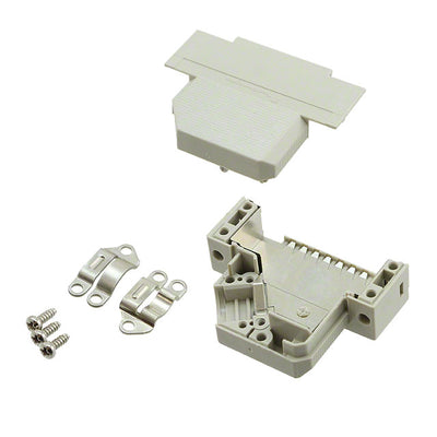 6-1393738-1 by TE Connectivity AMP Connectors - CONNECTOR BACKSHELL 25P 37.5DEG SHLD
