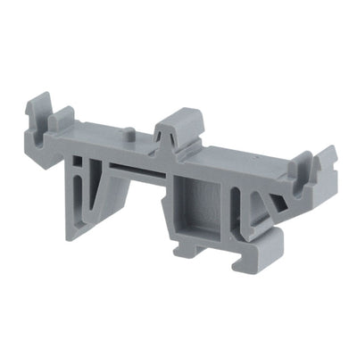 6-1437661-4 by TE Connectivity AMP Connectors - CONNECTOR TERM BLK MNT BASE RAIL GRAY