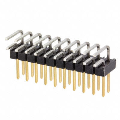 6-146308-0 by TE Connectivity AMP Connectors - CONNECTOR HEADER R/A 20POS 2.54MM