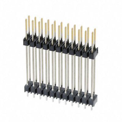 6-146506-1 by TE Connectivity AMP Connectors - CONNECTOR HDR 22POS 0.1 STACK T/H