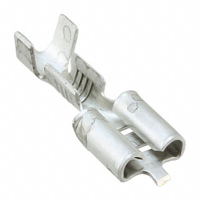 6-160465-0 by TE Connectivity AMP Connectors - CONNECTOR QC RCPT 15.5-18.5AWG 0.250